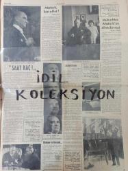 Orijinal Ulus Gazetesi - Newspaper - 10 Sonteşrin 1941 - 10 Kasım 1941 - 10 November 1941 - Atatürk'ün 3 üncü ölüm yıldönümü - Milli Şefin Türk Milletine beyannamesi - Ebedi Şef Atatürk'ün aziz hatırasını anacağız - Zonguldak'ta kömür bayramı kutlandı - Milli yasımızın yıl dönümü - Atatürk ve İsmet İnönü bir arada - Ebedî Şefin askerlik hayatı - Atatürk'ün hayatı - Atatürk ve Parti - Mukaddes Atatürk'ün altın devresi - Ebedi Şefin askerlik hayatı - Atatürk komutan - Üç dört yaşında tütün dizen çocuklar - Belsamitol ilaç reklamı - İngiliz tayyareleri Fransaya ve Napoli'ye akınlar yaptılar - Almanlar Yalta'yı zaptettiler - Atatürk seyahatte - Peyami Safa -