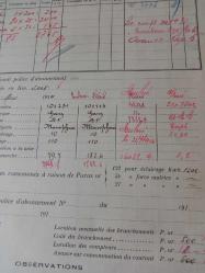 1914 İSTANBUL PERA ELEKTRİK ABONELİĞİ BÜYÜK BOY KARTOTEKS...