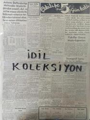 Orijinal Ulus Gazetesi - Newspaper - 10 Sonteşrin 1942 - 10 Kasım 1942 - 10 November 1942 - Atatürk'ün 4 üncü ölüm yılı - Falih Rıtkı Atay - Atatürk saygı ve tâzimle anılacak - İlk üç tamim, üç kurultay dört zafer - Kemal Zeki Gencosman - Neşet Halil Atay - Atatürk ve Klâsik kültür Atatürk'ü anarken Sami Tiryakioğlu - Muhterem Bayan Zübeyde -  Atatürk'ün hatıraları önünde Atatürk ve İnönü'nün millete hitabesi - Atatürk ve Cumhuriyet gençliği - Atatürk ve ilimiz - Sadi Irmak - Telegraf - Radyo ile alınan dış haberler - Dünkü Meclise Encümenler seçildi -