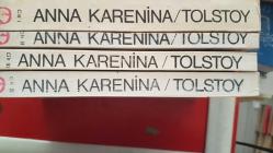 ANNA KARENİNA 1-2-3-4 TAM TAKIM