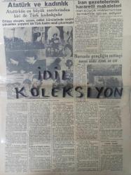 Orijinal Akşam Gazetesi - Newspaper - 20 Teşrinisani 1938 - 20 Kasım 1938 - 20 November 1938 - Büyük Şefin Aziz naaşı Ankara  yolunda - İzmit tarihte en hüzünlü akşamını geçirdi - Atatürk'ün Cenaze merasimi dolayısıyla Macaristan'da milli matem yapılacak - Ecnebi heyetlerin reisleri Atatürk'ten büyük hayranlıkla bahsediyorlar - Atatürk ve kadınlık - İran gazetelerinin hararetli makaleleri - Bursa'da gençliğin Mitingi - Yunan Başvekili dün geldi akşam Ankara'ya hareket etti - Büyük Ölü İstanbul'dan ayrılırken denizde yapılan merasim - Bütün memleket matem içinde Atasını anıyor - Ege'de tütün piyasası açıldı, satış başladı - Kanzuk ilaç reklamı - Philips ampul reklamı - Sigarada yenilik - İzmir sigarası - 25 sigara 20 kuruş -