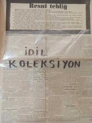 Orijinal Cumhuriyet Gazetesi - Newspaper - 10 İkinciteşrin 1938 - 10 Kasım 1938 - 10 November 1938 - Atatürkümüzü kaybettik - Resmi tebliğ - Dünyanın en muazzam tayyare defi topu - Harry Baur - Radyolin diş macunu reklamı - Hadiselerin resimleri - Ay tutulması ve Kristof Kolomb - Meşhur kaşif, husuftan nasıl istifade etmişti - Pimanol ilaç reklamı - Cafer müshil şekeri ilaç reklamı - Aspirin ilaç reklamı - Gripin reklamı - Amerikan İmparatorluğu - Cehalet faciası - Amerika'da seçim - Dublin'deki grev gittikçe büyüyor - Paris'te Leh Yahudisinin vurduğu Alman sefaret katibi öldü - Kapatılan barsak imalathaneleri -