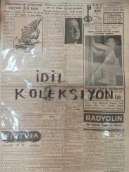 Orijinal Cumhuriyet Gazetesi - Newspaper - 10 İkinciteşrin 1938 - 10 Kasım 1938 - 10 November 1938 - Atatürkümüzü kaybettik - Resmi tebliğ - Dünyanın en muazzam tayyare defi topu - Harry Baur - Radyolin diş macunu reklamı - Hadiselerin resimleri - Ay tutulması ve Kristof Kolomb - Meşhur kaşif, husuftan nasıl istifade etmişti - Pimanol ilaç reklamı - Cafer müshil şekeri ilaç reklamı - Aspirin ilaç reklamı - Gripin reklamı - Amerikan İmparatorluğu - Cehalet faciası - Amerika'da seçim - Dublin'deki grev gittikçe büyüyor - Paris'te Leh Yahudisinin vurduğu Alman sefaret katibi öldü - Kapatılan barsak imalathaneleri -