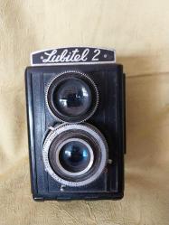 LUBITEL 2 KOMPAKT 35 mm. FİLMLİ ÇALIŞIR VAZİYETTE  FOTOĞRAF MAKİNESİ..İSTER DEKORLUK İSTER KULLANMALIK, SORUNSUZ..