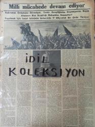 Orijinal Tan Gazetesi - Newspaper - 13 İkinciteşrin 1938 - 13 Kasım 1938 - 13  November 1938 - Atamızın Cenaze Merasimi - Gençliğin asil ve necip heyecanı - Hariçte Teessür - Vekiller heyeti - Cenaze merasimine gelecek heyetler - Muhtelif dış haberlerden kısa hulasalar - Millî mücadele devam ediyor - Atatürk'e ait canlı hatıralar - Atatürk beşeriyetin emsalini görmediği bir askerî dehadır - İbrâhim Hakkı Konyalı - Sıra Zaferler kahramanı büyük İsmet İnönü - Churchill kimdir - Hariçte duyulan derin teessürler - Macar kabinesi istifa etti - Askerî hekimlik Kongresinin vardığı kararlar - Fosfarsol ilaç reklamı - Neokalmina ilaç reklamı - Far Hasan Fare ilacı reklamı - Viroza merhem reklamı -