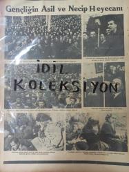 Orijinal Tan Gazetesi - Newspaper - 13 İkinciteşrin 1938 - 13 Kasım 1938 - 13  November 1938 - Atamızın Cenaze Merasimi - Gençliğin asil ve necip heyecanı - Hariçte Teessür - Vekiller heyeti - Cenaze merasimine gelecek heyetler - Muhtelif dış haberlerden kısa hulasalar - Millî mücadele devam ediyor - Atatürk'e ait canlı hatıralar - Atatürk beşeriyetin emsalini görmediği bir askerî dehadır - İbrâhim Hakkı Konyalı - Sıra Zaferler kahramanı büyük İsmet İnönü - Churchill kimdir - Hariçte duyulan derin teessürler - Macar kabinesi istifa etti - Askerî hekimlik Kongresinin vardığı kararlar - Fosfarsol ilaç reklamı - Neokalmina ilaç reklamı - Far Hasan Fare ilacı reklamı - Viroza merhem reklamı -