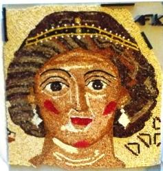 MOZAİK TABLO ANTİK KRALİÇE DOĞAL TAŞ