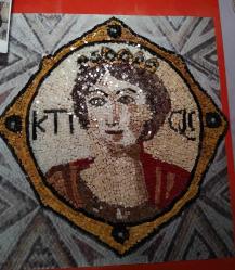 MOZAİK TABLO ANTİK KRALİÇE DOĞAL TAŞ