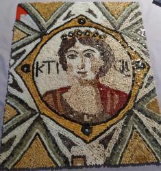 MOZAİK TABLO ANTİK KRALİÇE DOĞAL TAŞ