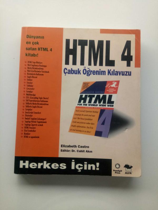 HTML 4 ÇABUK ÖĞRENİM KILAVUZU (2. EL)