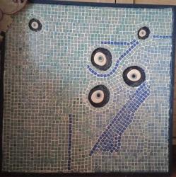 M0ZAİK TABLO CAM MOZAİK NAZAR BONCUĞU YORUM