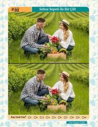 Herkes İçin Fark Bulma Kitabı (50 Tam Sayfa Fark Bulma)