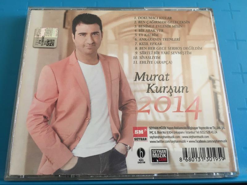 Murat Kur un 2014 CD Efemera kitantik 2672309000043