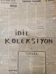 Orijinal Ulus Gazetesi - Newspaper - 21 Sonteşrin 1938 - 21 Kasım 1938 - 21 November 1938 - Ebedî şef Ankara'da - Bütün Ankara göz yaşları arasında Büyük Ata'nın cenazesi önünde ağlıyor - Dün gelen yabancı heyet be kıtalar - Acı hakikat tabut içinde - Vedaların en hazini - Bayrağın gölgesinde - Bir Tabutu huşu içinde takip eden millet - Atatürk inkılaplarını kopya değil, ibdâ etti - Rütenya'da kargaşalık artmaya başladı - Büyük Ölü Ankara'da karşılarken - Nasuhi Baydar - Cemal Kutay - Norveç kraliçesi dün vefat etti - İstanbul'dan Ankara'ya kadar ıstıraplı ve acıklı yolculuk - Amiral Şükür Okan - Celâl Bayar - Büyük ölünün cenazesi Yavuz'da - Ankara'ya memleketin emanet ettiği tabut - Gönüller fatihi Atatürk - Aspirin ilaç reklamı - Nevrozin ilaç reklamı - Biogenine ilaç reklamı - Radyolin diş macunu reklamı -
