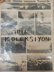 Orijinal Ulus Gazetesi - Newspaper - 21 Sonteşrin 1938 - 21 Kasım 1938 - 21 November 1938 - Ebedî şef Ankara'da - Bütün Ankara göz yaşları arasında Büyük Ata'nın cenazesi önünde ağlıyor - Dün gelen yabancı heyet be kıtalar - Acı hakikat tabut içinde - Vedaların en hazini - Bayrağın gölgesinde - Bir Tabutu huşu içinde takip eden millet - Atatürk inkılaplarını kopya değil, ibdâ etti - Rütenya'da kargaşalık artmaya başladı - Büyük Ölü Ankara'da karşılarken - Nasuhi Baydar - Cemal Kutay - Norveç kraliçesi dün vefat etti - İstanbul'dan Ankara'ya kadar ıstıraplı ve acıklı yolculuk - Amiral Şükür Okan - Celâl Bayar - Büyük ölünün cenazesi Yavuz'da - Ankara'ya memleketin emanet ettiği tabut - Gönüller fatihi Atatürk - Aspirin ilaç reklamı - Nevrozin ilaç reklamı - Biogenine ilaç reklamı - Radyolin diş macunu reklamı -