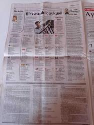 Cumhuriyet Gazetesi - 1 Haziran 2014- Fenerbahçe Başkanı Aziz Yıldırım 3 Temmuz Siyasi Davadır - Gezi'nin Yıldönümü'nde Vahşet - Canlı Yayında Gözaltı - 14 Yerde Yine Sandık Başına