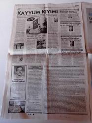 Cumhuriyet Gazetesi - 30 Ekim 2015 - Osmanlı Değil Fener Alayı - Sultan Özentileri - Trabzonspor Başkanı İbrahim Hacıosmanoğlu Hakemi Statta Rehin Aldı - Ahmet Davutoğlu'na Diyarbakır Şoku - 29 Ekim Cumhuriyet Bayramı
