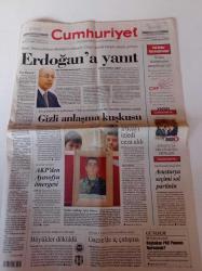 Cumhuriyet Gazetesi - 2 Ekim 2006- Cumhurbaşkanı Ahmet Necdet Sezer'den Recep Tayyip Erdoğan'a Yanıt - AKP'den Ayasofya Önergesi - Gazze'de İç Çatışma - Avusturya Seçimi Sol Partinin - Galatasaray - Fenerbahçe - Beşiktaş