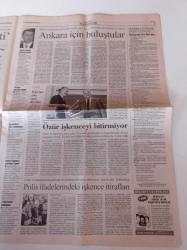 Cumhuriyet Gazetesi - 16 Ekim 2008 - Michel Platini'den İlginç Mektup - Büyük Ozan Fazıl Hüsnü Dağlarca'yı Yitirdik - Milli Takım Kaleciyi Geçemedi - İlhan Selçuk'tan Savcıya Dava - Engin Çeber Her Yerde Dövülmüş