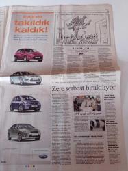 Cumhuriyet Gazetesi - 5 Kasım 2009 - Beşiktaş Başkanlarının Kara Yazgısı - Shakira Son Anda Özgür - CHP Sözcüsü Mustafa Özyürek - MHP Grup Başkanvekili Oktay Vural - Adli Tıp Güler Zere Af Kapsamında