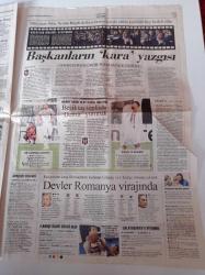 Cumhuriyet Gazetesi - 5 Kasım 2009 - Beşiktaş Başkanlarının Kara Yazgısı - Shakira Son Anda Özgür - CHP Sözcüsü Mustafa Özyürek - MHP Grup Başkanvekili Oktay Vural - Adli Tıp Güler Zere Af Kapsamında