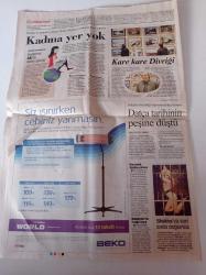 Cumhuriyet Gazetesi - 5 Kasım 2009 - Beşiktaş Başkanlarının Kara Yazgısı - Shakira Son Anda Özgür - CHP Sözcüsü Mustafa Özyürek - MHP Grup Başkanvekili Oktay Vural - Adli Tıp Güler Zere Af Kapsamında