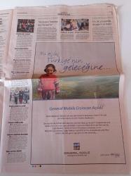 Cumhuriyet Gazetesi - 13 Kasım 2009 - Fenerbahçe'de Roberto Carlos Düğümü - Telekomünikasyon İletişim Başkanı Dinleyemedik - Telekulak Depremi - Dünyanın En Güçlüleri- Rusya Fin Ortaklığı