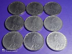 LOT.5 » TC  2  1/2 1960-61-62-63-....68  2,5 LİRA (9 Adet)