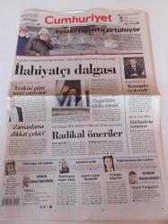 Cumhuriyet Gazetesi - 31 Mart 2011 - Beşar Esad Konuştu Komplo Önlendi - İlahiyatçı Dalgası - Zekeriya Beyaz'ın Evi Arandı - Ergenekon Başsavcısı Zekeriya Öz - Kızıldere Anıldı - Rıfat Ilgaz Yüz Yaşında - Güreşçimiz Fatih Çakıroğlu Avrupa Şampiyonu