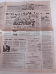 Cumhuriyet Gazetesi - 31 Mart 2011 - Beşar Esad Konuştu Komplo Önlendi - İlahiyatçı Dalgası - Zekeriya Beyaz'ın Evi Arandı - Ergenekon Başsavcısı Zekeriya Öz - Kızıldere Anıldı - Rıfat Ilgaz Yüz Yaşında - Güreşçimiz Fatih Çakıroğlu Avrupa Şampiyonu