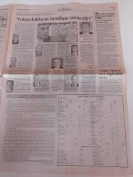 Cumhuriyet Gazetesi - 31 Mart 2011 - Beşar Esad Konuştu Komplo Önlendi - İlahiyatçı Dalgası - Zekeriya Beyaz'ın Evi Arandı - Ergenekon Başsavcısı Zekeriya Öz - Kızıldere Anıldı - Rıfat Ilgaz Yüz Yaşında - Güreşçimiz Fatih Çakıroğlu Avrupa Şampiyonu