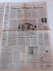 Cumhuriyet Gazetesi - 14 Şubat 2006 - TJK Başkanı Umut Tamer Hipodromda Şike Olmaz - Nihat Özdemir - Anayasa Çiğnendi- PETA Kürk İçin Katliama Hayır - İran Uranyum  Zenginleştirme İçin Ön Çalışma Başlattı - Özdemir İnce'ye Fransa'dan Şiir Ödülü