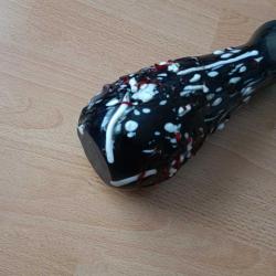 Akıtma Cam Sanatı İşçilikli Koparma Murano Vazo.