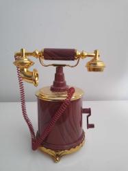 Antika - Vintage retro telefon müzik kutusu - kitantik - kitaLog