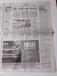 Cumhuriyet Gazetesi - 29 Ağustos 2009 - Galatasaray Ve Fenerbahçe'ye Avrupa'da Şanslı Kura - Gaziantep Beşiktaş Arasında Transfer Kardeşliği - Açılım Süreci Mahkemelik - 30 Ağustos Görkemli Kutlanacak - İklim İçin Van Minut - Recep Tayyip Erdoğan - İlker Başbuğ Laik Devletin Savunucusuyuz - Danıştay Saldırısının Faili Alparslan Aslan Akıl Hastanesi'nde