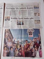 Cumhuriyet Gazetesi - 29 Ağustos 2009 - Galatasaray Ve Fenerbahçe'ye Avrupa'da Şanslı Kura - Gaziantep Beşiktaş Arasında Transfer Kardeşliği - Açılım Süreci Mahkemelik - 30 Ağustos Görkemli Kutlanacak - İklim İçin Van Minut - Recep Tayyip Erdoğan - İlker Başbuğ Laik Devletin Savunucusuyuz - Danıştay Saldırısının Faili Alparslan Aslan Akıl Hastanesi'nde
