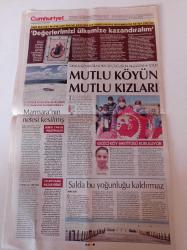 Cumhuriyet Gazetesi - 5 Haziran 2021 - Kumpasa Ceza Yağdı - Anadolu Efes Kulübü Başkanı Tuncay Özilhan - Gezici Köy Enstitüsü Kuruluyor - Cumhuriyet Halk Partisi'ne Özel Savcı - YÖK Başkanı Yekta Saraç Kadınla Tokalaşma - Kalan Müzik Kurucusu Hasan Saltık Sonsuzluğa Uğurlandı