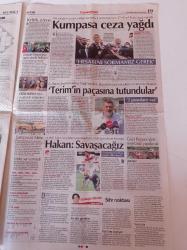 Cumhuriyet Gazetesi - 5 Haziran 2021 - Kumpasa Ceza Yağdı - Anadolu Efes Kulübü Başkanı Tuncay Özilhan - Gezici Köy Enstitüsü Kuruluyor - Cumhuriyet Halk Partisi'ne Özel Savcı - YÖK Başkanı Yekta Saraç Kadınla Tokalaşma - Kalan Müzik Kurucusu Hasan Saltık Sonsuzluğa Uğurlandı