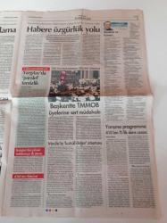 Cumhuriyet Gazetesi - 19 Aralık 2014 - Trabzon'da Fenerbahçe Kavgası - Ali Tatar'ın Kızı Babam İçin Hukukçu Olacağım - Ateşin Karası Hala Kalplerde Maraş Katliamı- Ahlak Bekçisi RTÜK