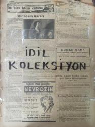 Orijinal Son Posta Gazetesi - Newspaper - 24 Birincikanun 1938 - 24 Ekim 1938 - 24 October 1938 - Amerikan-Almam gerginliği arttı - 15 yaşında yaman bir sahtekar yakalandı - Avrupada soğuklar tekrar şiddetlendi - Hitler - Ruzvelt - Gazi Ahmed Muhtar Paşa - Nazım Paşa - Abdullah Paşa - Atatürk'ün hatıratı - Kanzuk ilaç reklamı - Fransız - İtalyan anlaşmasının feshi Paris'te tabii karşılandı - Radyolin diş macunu reklamı - Nevrozin ilaç reklamı - Romanya takımı geldi, akşam Ankara'ya gitti - Sovyet-Japon ihtilafı - Mübadele ve tefviz işlerinin kati tasfiyesi - Maktul ihsanın elbiseleri henüz bulunamadı - Melek sineması - Saray sineması - Sümer sineması - Sakarya sineması - Istanbul - Edirne yolunda inşaat - Kocaeli parti kongresi - Çocuk mücrimler artıyor - 3 senedir aranan bir otel hırsızı yakalandı - Sefalin ilaç reklamı - Osram-D ampulleri - Almanya'ya 10 ton buğday satıldı - Turan Tiyatrosu - Ertuğrul Sadi Tek tiyatrosu - Halk Opereti - Gripin ilaç reklamı - Fosfarsol ilaç reklamı -