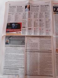 Cumhuriyet Gazetesi - 9 Kasım 2012 - Fenerbahçe Avrupa'yı Sevdi - Adalet Bakanı Sadullah Ergin Topu Taca Attı - Beşar Esad'a Domino Etkisi Uyarısı - İki Vekil Açlık Grevinde - Yaşar Büyükanıt Şahidim Başbakan - Bekir Coşkun - Mustafa Balbay