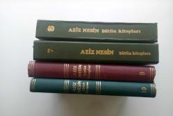 AZİZ NESİN BÜTÜN KİTAPLARI (CİLT 7,8,9,10) (2. EL)