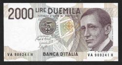 ** İTALYA ( 2.000 * LİRE ) 1990 - ÇİL