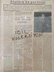 Tıpkı Basım - Kurun Gazetesi  - Newspaper - 11 Birinciteşrin 1938 - 11 Ekim 1938 - 11 October 1938 - Milli matem devam ediyor - Türk milleti, herzaman büyük kurtarıcısı Atatürk'ün izinde yürüyecektir - Kamutay bu sabah 11 de toplanıyor Yeni Reisicumhur seçilecek - Başvekilin Ankara'ya muvasalatını müteakıp Vekiller heyeti büyük millet meclisi binasında bir içtima aktetti - Vatan en büyük evladını kaybetmedi, onu sadece göğsünün derinliğine çekip aldı - Atatürk'ün dilinden kendi hayatı - Atatürk'ün portresi - En büyük zevki halk arasında yaşamak - Karamazof Kardeşler - İstanbul'un dün döktüğü gözyaşı - Acı haber yıldırım süratiyle yayıldı - Konsolosların taziyeleri - Sabiha Gökçen fotoğraf - Eski İngiliz kralı Edvard - Hükümetin Resmi tebliği - Vatan en büyük evladını kaybetmedi - Hakkı Süha Gezgin - Ankara'daki ecnebi devlet mümessilleri - Atatürk'ün portresi - Mehmet Asım - Atatürk'ün dilinden kendi hayatı - Sigarada yenilik - İzmir sigarası - Şehir matem içinde -