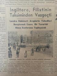 Tıpkı Basım - Tan Gazetesi  - Newspaper - 10 İkinciteşrin 1938 - 10 Kasım 1938 - 10 November 1938 - Atatürk'ün Sıhhi Vasiyetleri - Dünü yorgun ve dalgın geçiren Aziz Başbuğumuzun Umumî Ahvali Vahamete Doğru girmektedir - Rejimin Gizli Düşmanı - M. Zekeriya Sertel - Başvekil dün geldi - Celâl Bayar Haydarpaşadan doğruca Dolmabahçeye gitti - Çemberlayn cevap veriyor - Dünyanın polisi vazifesini üzerimize almadık - İngiltere, Filistin'in Taksiminden vazgeçti - Fransa - İtalya İtilafı Müşküllere uğruyor - Fransa imparatorluğu takviye için bir komita kurdu - Fransız matbutı Ateş püskürüyor - Başvekil, İngiltere'nin Sulh için nüfusunu kullandığını Almanya ve İtalya ile anlaşmakla beraber teslihata devam edileceğini söyledi - Mareşal Franşe Despere -