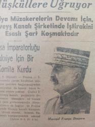 Tıpkı Basım - Tan Gazetesi  - Newspaper - 10 İkinciteşrin 1938 - 10 Kasım 1938 - 10 November 1938 - Atatürk'ün Sıhhi Vasiyetleri - Dünü yorgun ve dalgın geçiren Aziz Başbuğumuzun Umumî Ahvali Vahamete Doğru girmektedir - Rejimin Gizli Düşmanı - M. Zekeriya Sertel - Başvekil dün geldi - Celâl Bayar Haydarpaşadan doğruca Dolmabahçeye gitti - Çemberlayn cevap veriyor - Dünyanın polisi vazifesini üzerimize almadık - İngiltere, Filistin'in Taksiminden vazgeçti - Fransa - İtalya İtilafı Müşküllere uğruyor - Fransa imparatorluğu takviye için bir komita kurdu - Fransız matbutı Ateş püskürüyor - Başvekil, İngiltere'nin Sulh için nüfusunu kullandığını Almanya ve İtalya ile anlaşmakla beraber teslihata devam edileceğini söyledi - Mareşal Franşe Despere -