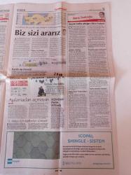Cumhuriyet Gazetesi - 1 Şubat 2021 - İrfan Can Kahveci Fenerbahçe'de - Abdullah Avcı'dan Seri - Şair Yazar Şadan Gökovalı Yaşamını Yitirdi - Terör Azez'de Can Aldı - Aşı Yok Biz Sizi Ararız - Boğaziçiliyi Tutuklamak İçin Suç Vasfını Değiştirdiler