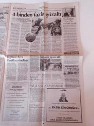 Cumhuriyet Gazetesi - 1 Şubat 2021 - İrfan Can Kahveci Fenerbahçe'de - Abdullah Avcı'dan Seri - Şair Yazar Şadan Gökovalı Yaşamını Yitirdi - Terör Azez'de Can Aldı - Aşı Yok Biz Sizi Ararız - Boğaziçiliyi Tutuklamak İçin Suç Vasfını Değiştirdiler