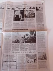 Cumhuriyet Gazetesi - 15 Şubat 2021 - Avustralya Açık Tenis Turnuvası - Kardelen Koparmanın Cezası 80 Bin Lira - Kan Grubunun Bağırsak Florası Üzerinde Etkisi Var - Kadir Topbaş Sonsuzluğa Uğurlandı - Gara'da 13 Şehit - Sevgililer Günü