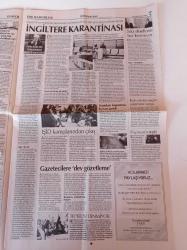 Cumhuriyet Gazetesi - 22 Aralık 2020 - Gümüş Madalyalı Jimnastikçi Göksu Üçtaş Şanlı - Yüzde 60'ımız Aşı Olana Dek Ciddiyetini Koruyacak - Erik Ağacı Çiçek Açtı - Telefon İttifakı - Abdullah Öcalan'la Hangi Danışman Görüştü - İyi Partili Aytun Çıray